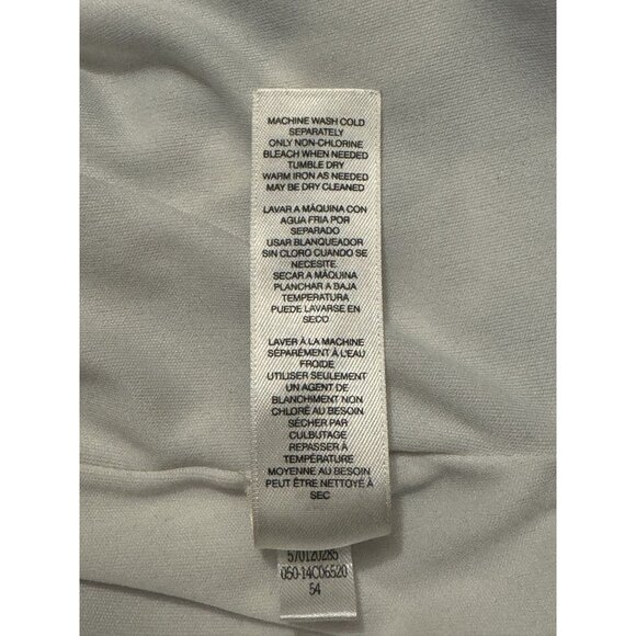 Chico's Size 1 =‎ Medium/8 Mitered Stripe High-Low Maxi Dress Spring Summer - Picture 8 of 9